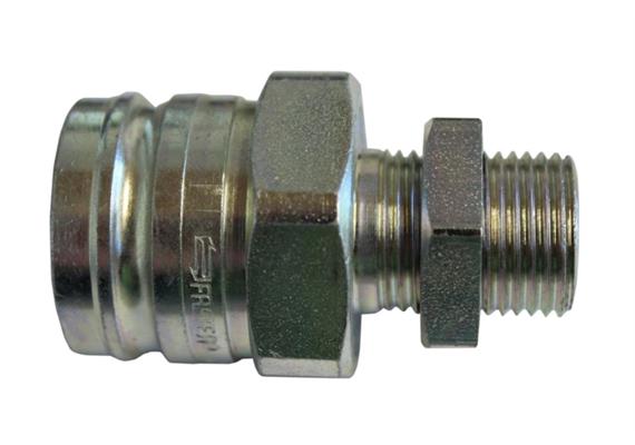 Bremskupplungs-Stecker 12 L M18 x 1,5 AG - 050