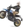 BRUDER bworld Scrambler Ducati Desert Sled mit Fahrer 63051 1:16 | Bild 3