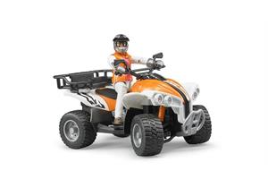 BRUDER Quad mit Fahrer 63000 1:16