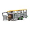 BRUDER Viehtransportanhänger inklusive 1 Kuh 02227 1:16 - 053