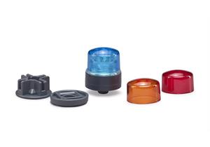 BRUDER Zubehör - Rundumleuchte / Blinklicht gelb blau rot 02807 1:16 - 053