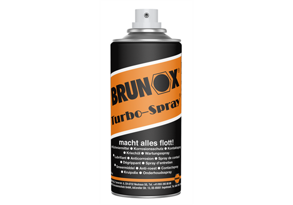 BRUNOX Turbo Spray Schmier-, Rostlöser-, Pflege- und Kontaktspray 100ml