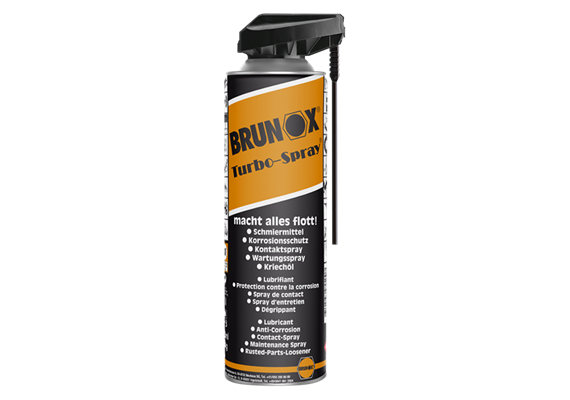 BRUNOX Turbo Spray Schmier-, Rostlöser-, Pflege- und Kontaktspray 500ml - EHD