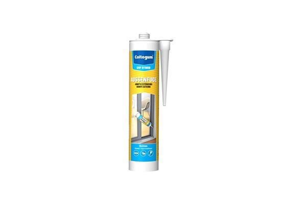 COLTOGUM Dichtmasse Aussenfugen 310ml weiss,UV + witterungsbeständig hohes Haftvermögen