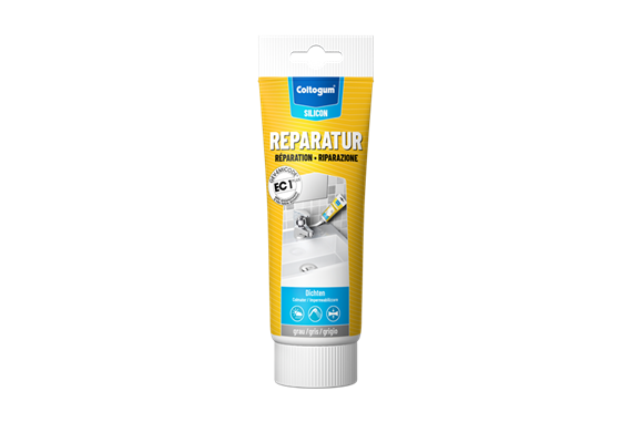 COLTOGUM Dichtmasse Reparatur Silicon grau 100ml, Dehnfugen innen + aussen