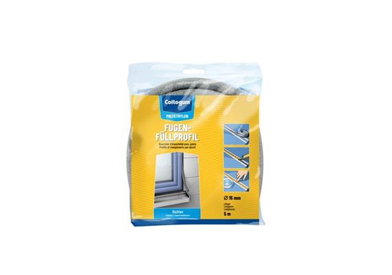 COLTOGUM Fugen-Füllprofil 20 mm x 5 m, zur Hinterfüllung von Siliconfugen, grau, isoliert - 239