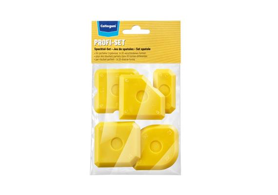 COLTOGUM Glättspachtel professional, Set 5 Stück, zum Fugen mit präziser Glättung
