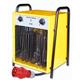 CRAFT TOOLS Elektroheizlüfter 9 kW 400 V, 2-Stufen, Temp. Bereich 4-40°C CEE Stecker 16-5 - 540