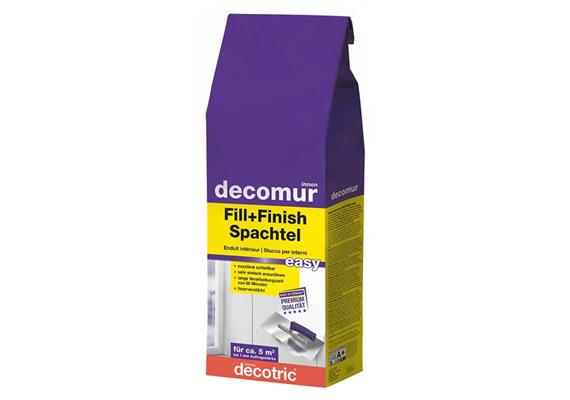 DECOTRIC DECOMUR Fill+Finish easy 5kg, Weisse Gipsspachtelmasse, innenanwendung
