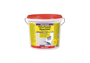 DECOTRIC decomur Fill+Finish Spachtel 6kg, zur Glättung Putz, Beton, Porenbeton, Gipsplatt