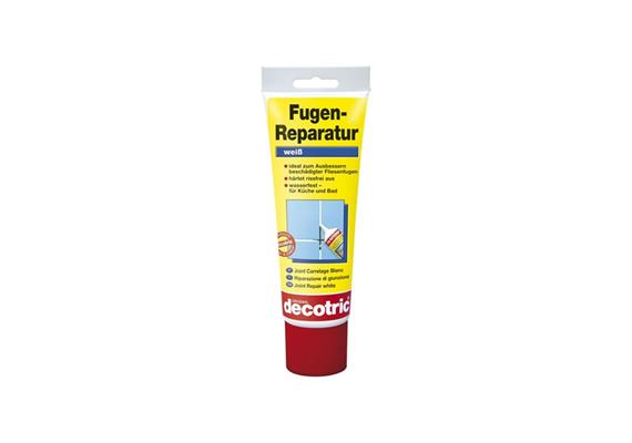 DECOTRIC Fugen-Reparatur 400g weiss, zum Ausfugen von Wandfliesen für Innenanwendung