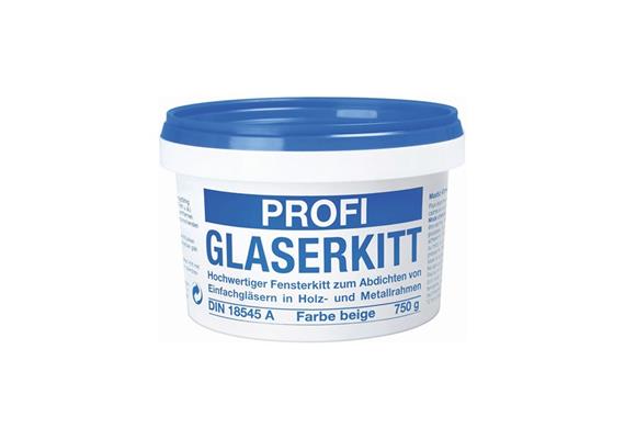 DECOTRIC Profi Glaserkitt, Rep. / Abdichten v. Fenster mit Holz-, Stahl-, und Betonrahmen