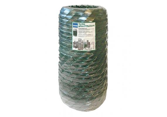 Diagonalgeflecht verzinkt+grün plastifiziert Masche 50 Draht 2,3/2,8 Breite 800mm - 444