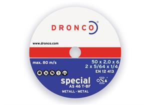 DRONCO MINI - Trennscheibe AS 46 T Mini Ø 50 x 1 x 6mm Osborn