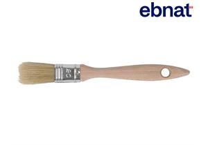 EBNAT Lackierpinsel 20 mm falbe Borsten für Kunstharzlacke, Lasuren