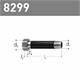 Eisenrohrverschraubung aus Messing mit langem AG 1/2 L 107mm