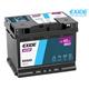 EXIDE Batterie EK620 Start-Stop AGM 12V/62Ah/680A LxBxH 242x175x190 mm