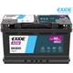 EXIDE Batterie EK820 Start-Stop AGM 12V/82Ah/800A LxBxH 315x175x190 mm