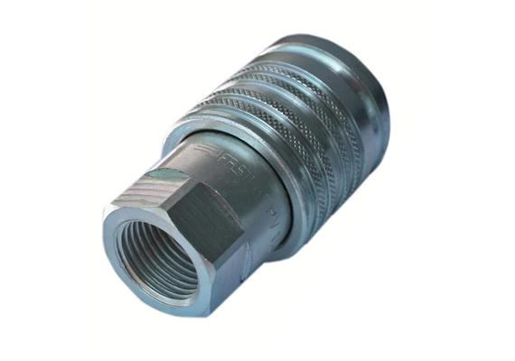 Faster CPV Muffe Hydraulik Kupplungsmuffe Push-Pull 12L M18 x 1,5 IG