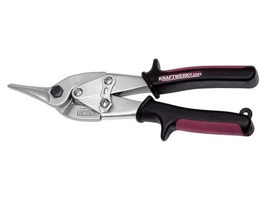 Figurenblechschere linkts rot M3 - 285