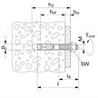 fischer Bolzenanker rostfrei A4 FAZ II Plus Ø 8 x 76/10mm 564609 | Bild 2