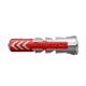 fischer DUOPOWER UniversaldübeL Nylon grau/rot 14x70 538244