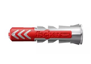 fischer DUOPOWER UniversaldübeL Nylon grau/rot 14x70 538244