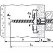 fischer Nylon-Kippdübel Ø10mm Stahl verzinkt DUOTEC 10 537258 | Bild 2