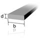 Flachstahl 50 x 12mm, Stahl S235JR (RSt37-2), warmgewalzt, roh - ENG