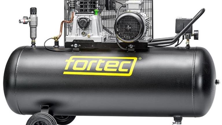 Fortec 2 Kolbenkompressor 400V3000W 200L Tank, 540lt/min 10bar FT-AIR-200/540