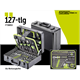 FORTEC AKTION Eco Alu-Werkzeugkoffer 127-tlg. FT30053