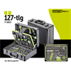 FORTEC AKTION Eco Alu-Werkzeugkoffer 127-tlg. FT30053
