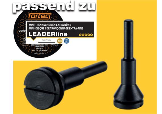 FORTEC Aufspannbolzen M6, passend zu FORTEC MINI Trennscheibe Ø 65 mm