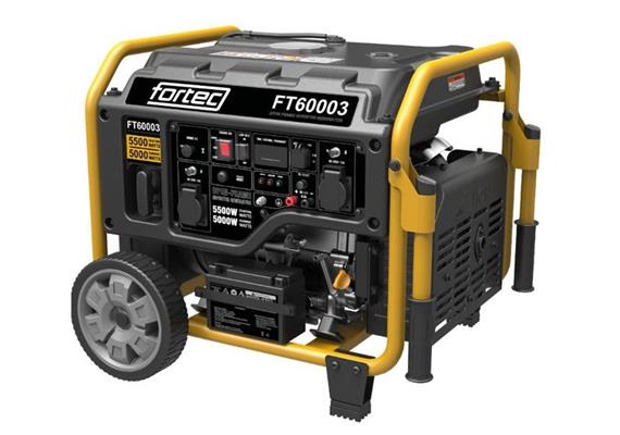 Fortec FT60001 Stromerzeuger / Inverter Benzin 5500W - ERN