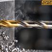 FORTEC Spiralbohrer geschliffen HSS-G Ø 4.9 mm L 86 mm TiN-Stufenspitze Metallbohrer | Bild 3