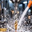 FORTEC Spiralbohrer geschliffen HSS-G Ø 5 mm L 86 mm TiN-Stufenspitze Metallbohrer | Bild 2