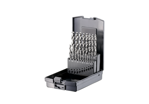 Fortec Spiralbohrer Set FT70000 19-tlg. Ø1 - 10mm x 0.5mm