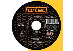 FORTEC Trennscheibe für Metalle und Inox Stahl Ø 125 x 1 x 22.2mm