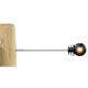 Gallaghe Abstand - Isolator r XDI schwarz/orange mit HOLZGEWINDE 20cm 10Stk. - 053