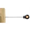Gallaghe Abstand - Isolator r XDI schwarz/orange mit HOLZGEWINDE 20cm 10Stk. - 053
