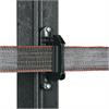 Gallagher Breitband Isolator Super schwarz mit 2 Gummischeiben zum Schutz des - 40mm Bande - 053