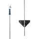 Gallagher Federstahlpfahl mit blauem Spitzenisolator L 1.1 für Zaunhöhe 0.85 m - 053