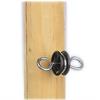 Gallagher Torgriff - Isolator 010738 für zwei Torgriffe mit Holzgewinde, 1Pack mit 4 Stück