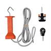 Gallagher Torset mit Cord Gummizug 3.5 - 7m mit Griff Torgriff - und Ringisolator