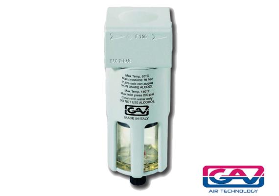GAV F 200 Druckluft-Filter mit Wasserabscheider 1/2"