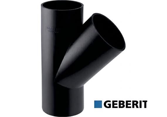 GEBERIT PE Abzweig 45° Ø 125 x 75 mm