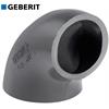 GEBERIT PE Bogen 90° reduziert Ø 50 / 40 mm