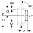 Geberit PE Reinigungsstück 90° Ø 90/90mm (Putzstück) mit runder Serviceöffnung - ENG | Bild 2