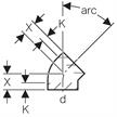 Geberit Winkel 45° Ø 90mm | Bild 2