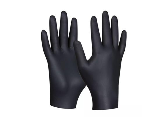 GEBOL Einweghandschuhe Black Nitril Ultra Strong L